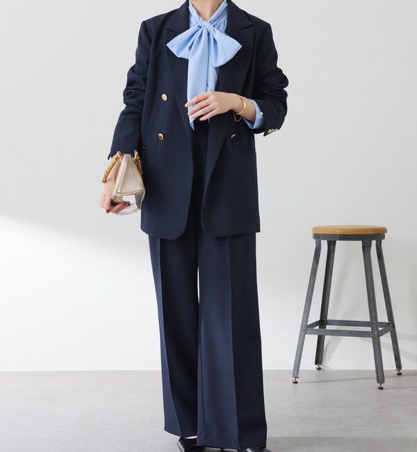  「ウールライクダブルジャケット」|デニムジャケット|