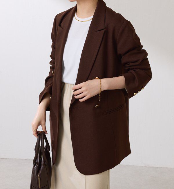  「ウールライクダブルジャケット」|デニムジャケット|