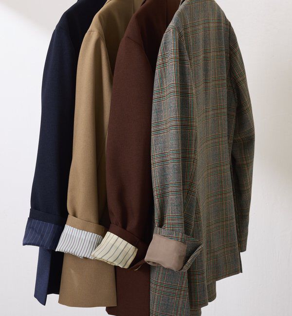  「ウールライクダブルジャケット」|デニムジャケット|