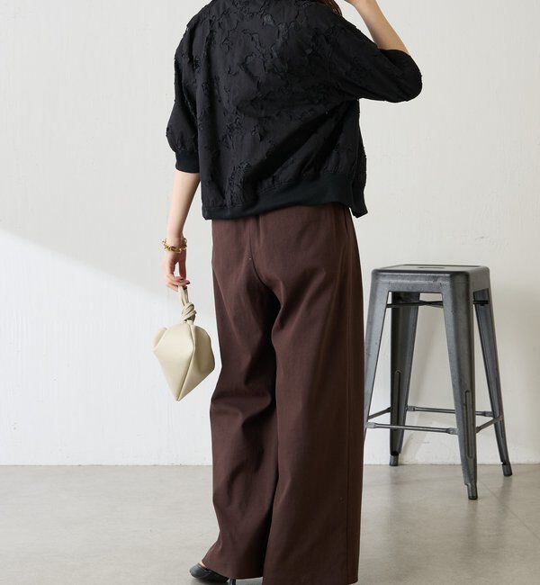  「【レースアイテム】ローン&times;レースキルトブルゾン」|ブルゾン・スタジャン|