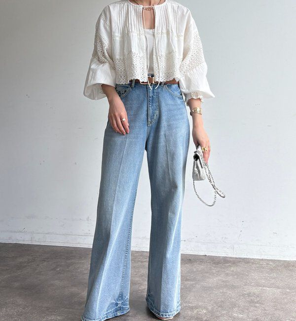  「インドレースボレロブラウス」|シャツ・ブラウス|