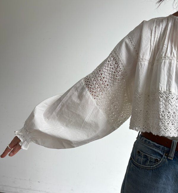  「インドレースボレロブラウス」|シャツ・ブラウス|