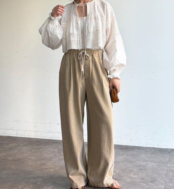  「インドレースボレロブラウス」|シャツ・ブラウス|