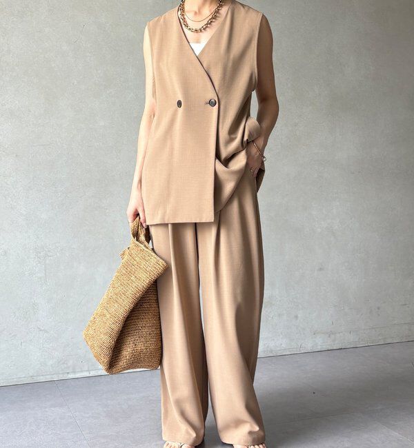  「【WEB限定】接触冷感ベスト」|ベスト・ジレ|