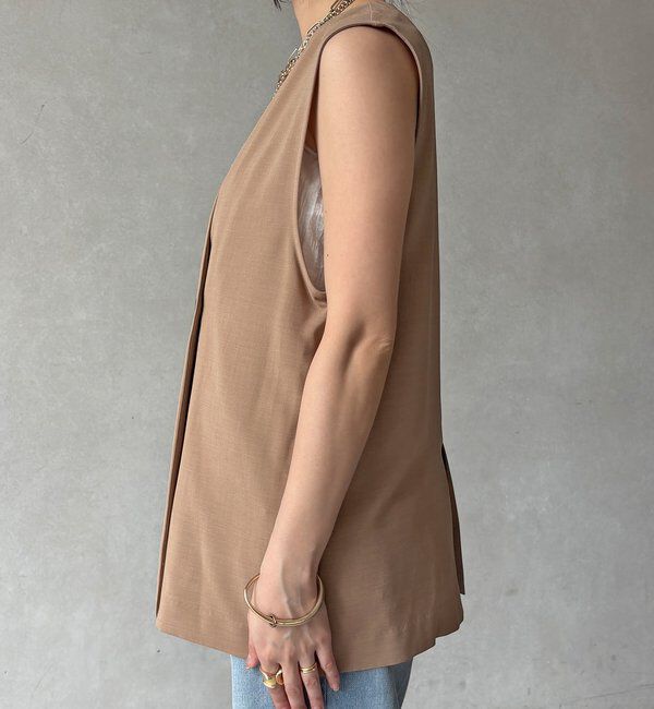  「【WEB限定】接触冷感ベスト」|ベスト・ジレ|