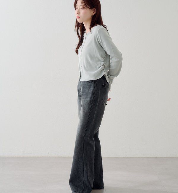  「リブスタッズカーディガン」|Tシャツ・カットソー|