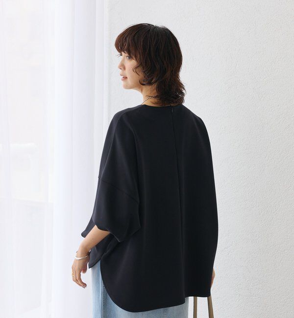  「【楽ちんキレイ】ダンボールポンチョプルオーバー」|Tシャツ・カットソー|