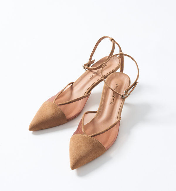  「【トレンド感◎】シアーポインテッドパンプス」|パンプス|