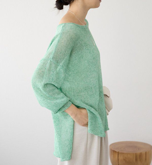  「メランジルーズニット」|ニット・セーター|