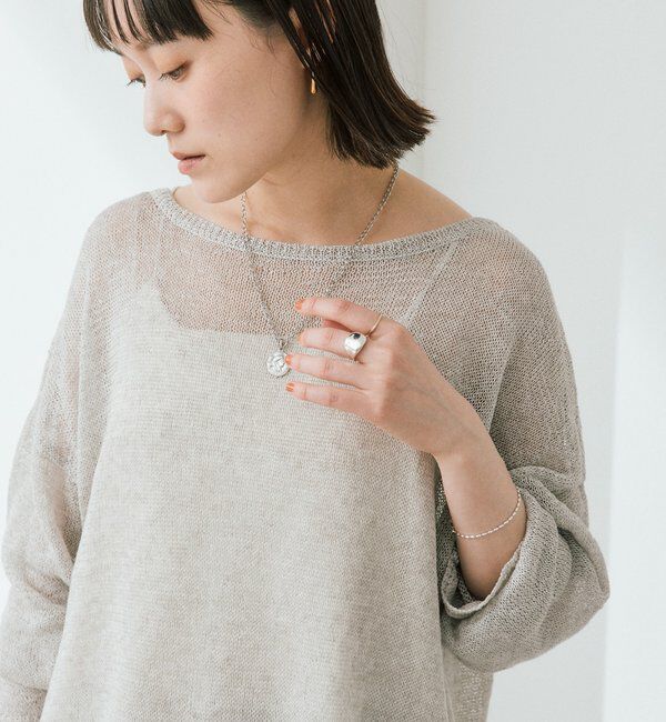  「メランジルーズニット」|ニット・セーター|