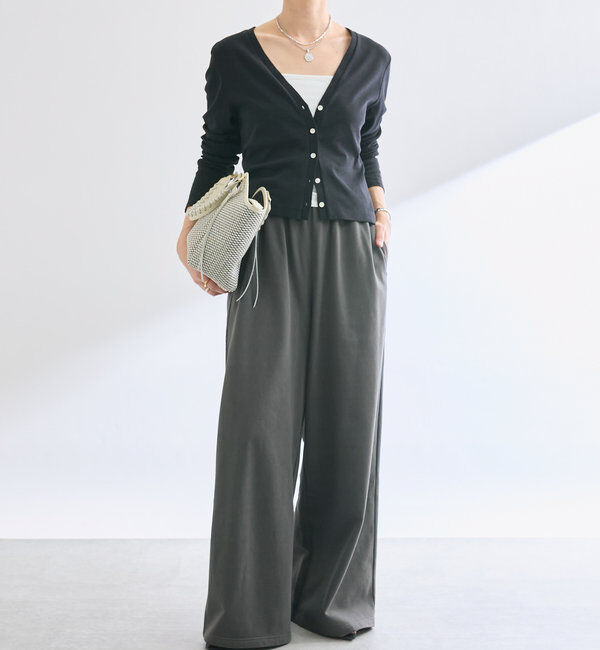  「【MONN.:.(モン)】スウェットワイドパンツ」|その他|