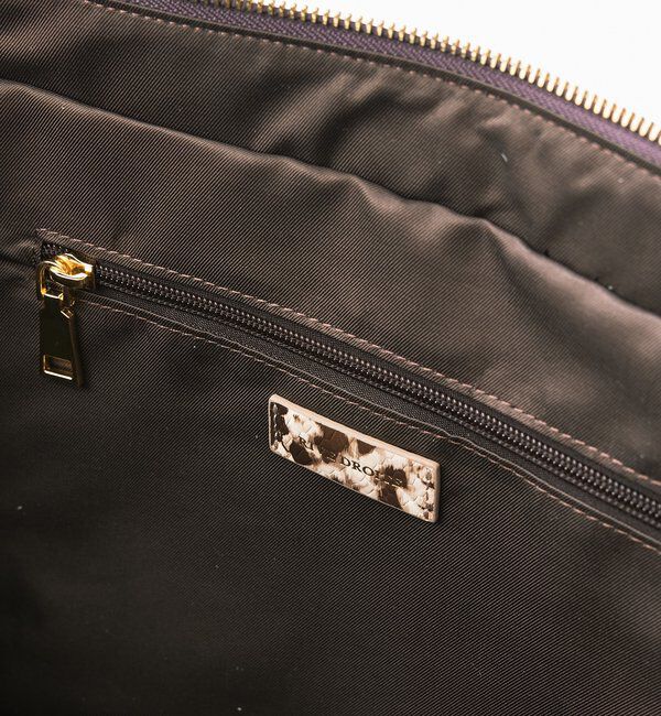  「予約【実用性抜群】レザーパイピングラージトート」|クラッチバッグ|