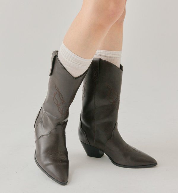  「ウエスタンブーツ」|ロングブーツ|