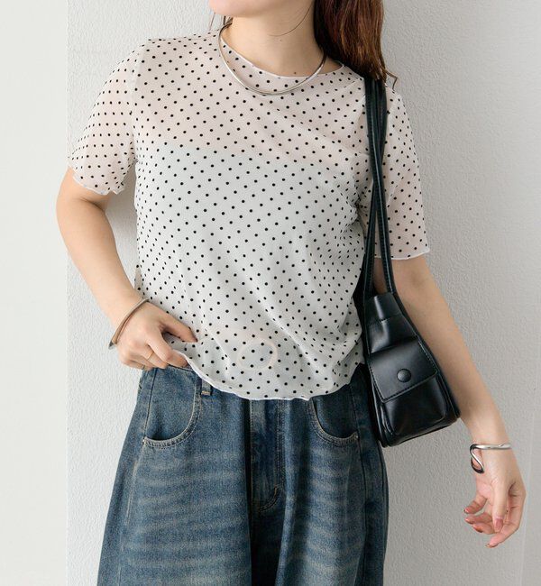 「ドットシアーTOPS」|Tシャツ・カットソー|
