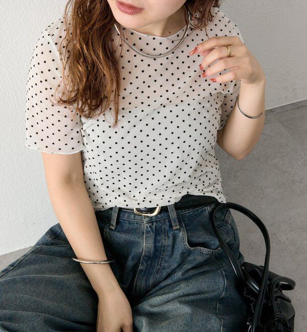  「ドットシアーTOPS」|Tシャツ・カットソー|