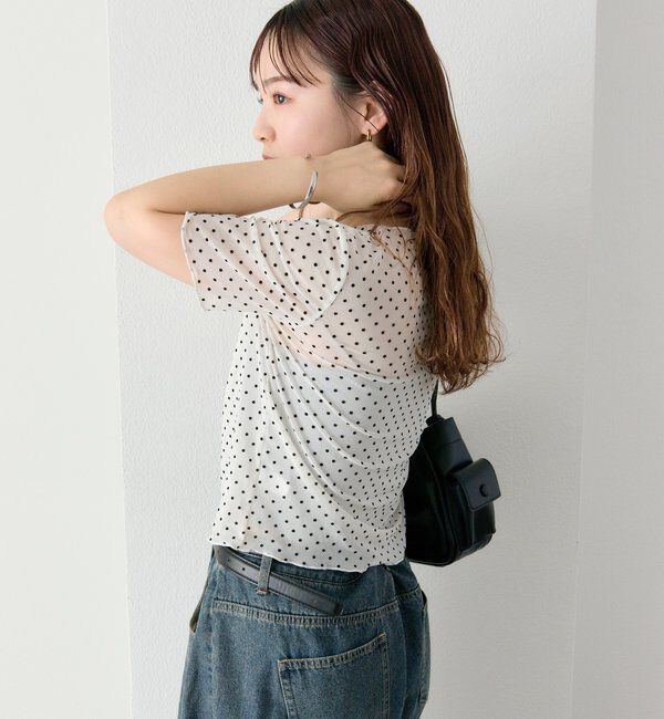 「ドットシアーTOPS」|Tシャツ・カットソー|