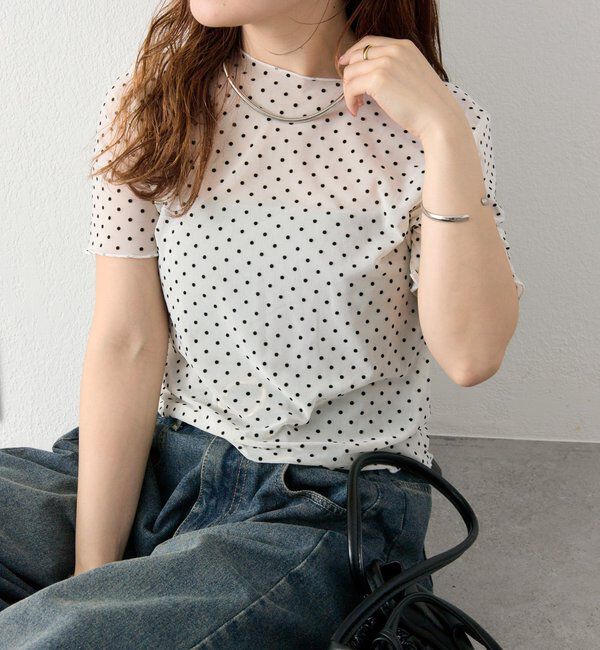  「ドットシアーTOPS」|Tシャツ・カットソー|