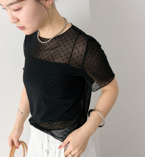  「ドットシアーTOPS」|Tシャツ・カットソー|