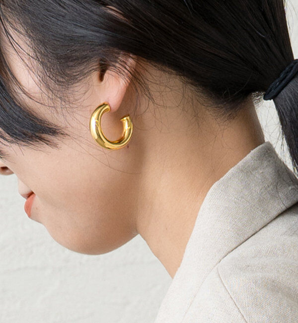  「【GALENA/ガレナ】ミニフープピアス」|ピアス|