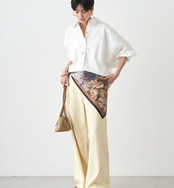  「サテンBIGシャツ」|シャツ・ブラウス|