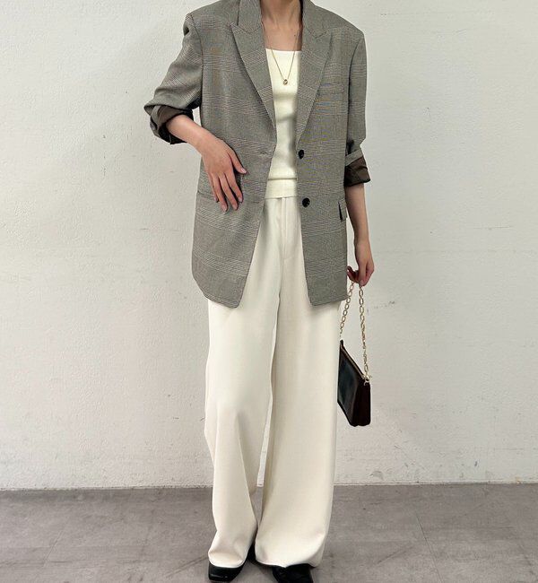  「イージーワイドパンツ」|チノ|