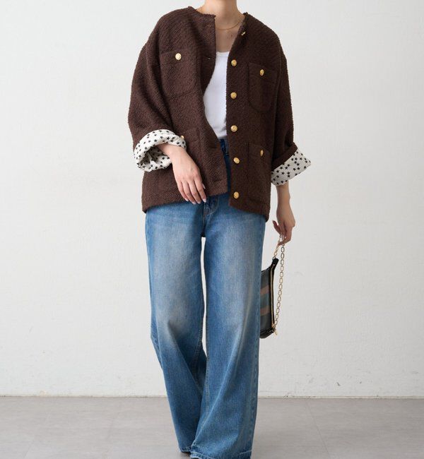  「【20周年限定】ツイードジャケット」|ベスト・ジレ|