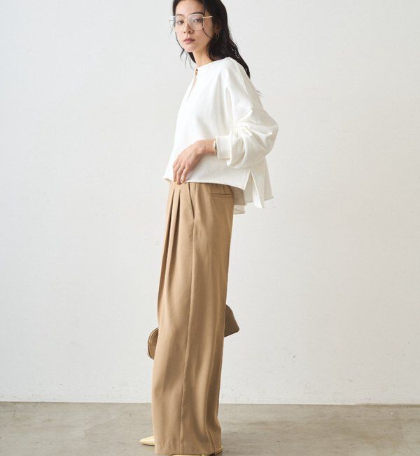  「2タックワイドパンツ」|チノ|