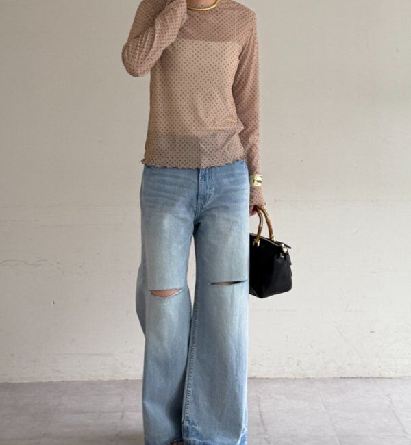  「プリントシアートップス」|Tシャツ・カットソー|