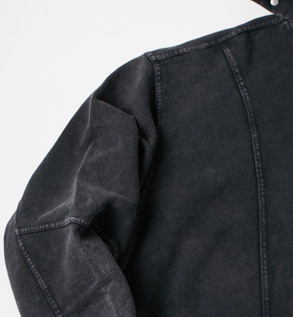  「【UNISEX】KOOKY'N ケミカルスタッズ切り替えジップパーカー」|パーカー|