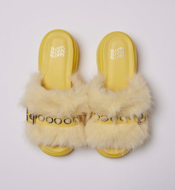  「ファーベルトサンダル」|サンダル|