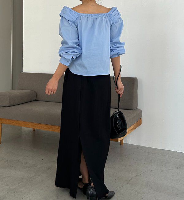  「オフショルパフブラウス」|シャツ・ブラウス|