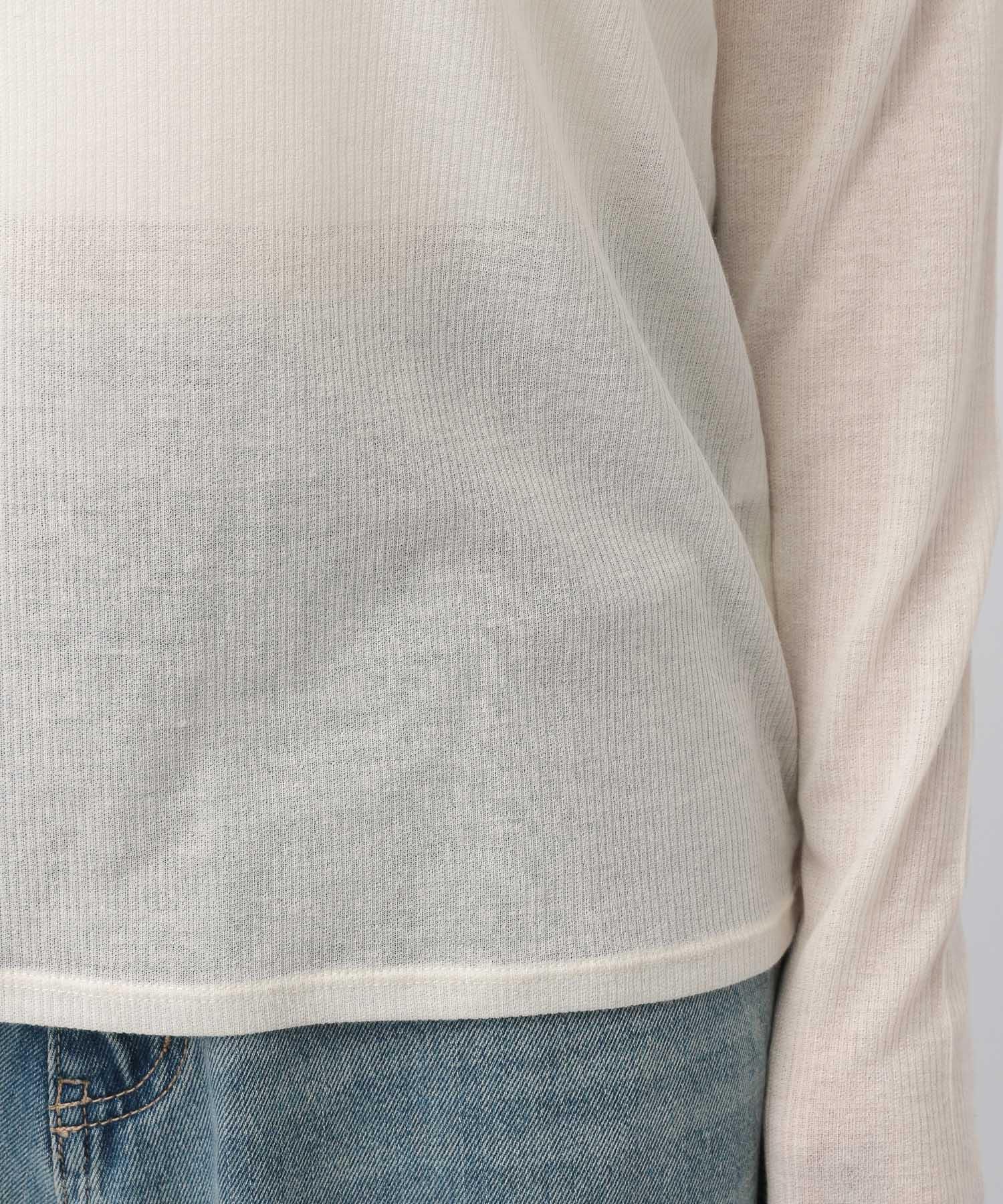 A part by 「ラメリブシアー_長袖」|ニット・セーター|