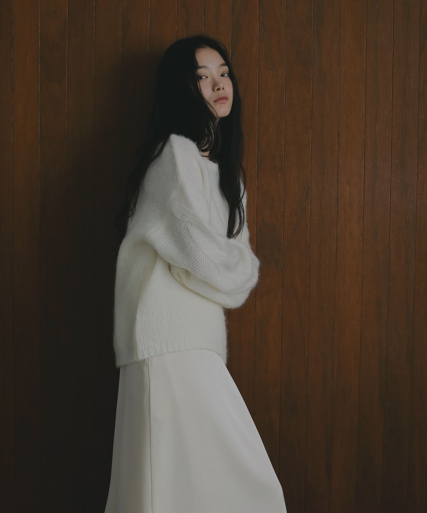 A part by 「モヘアケーブルニットプルオーバー」|ニット・セーター|