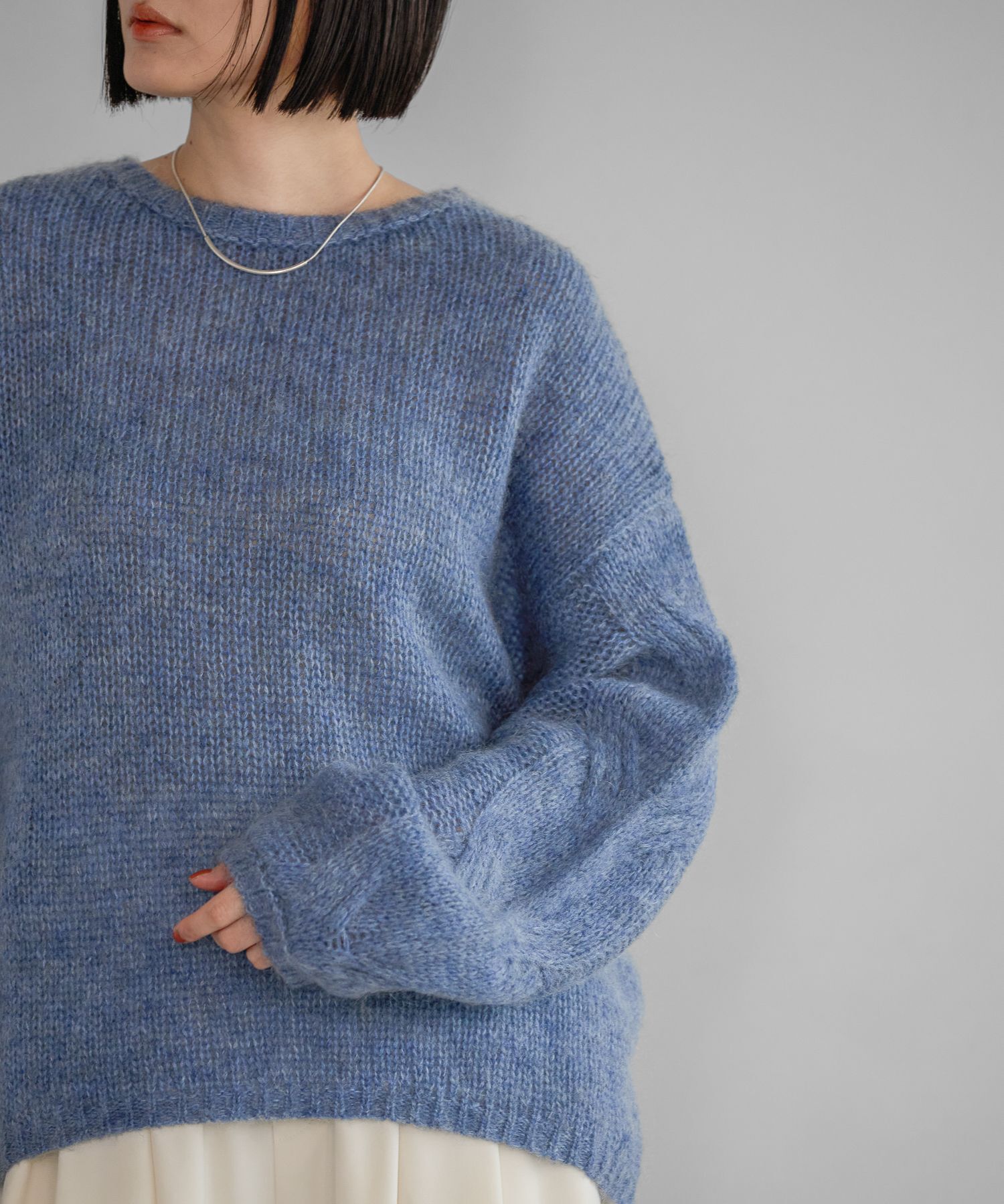 A part by 「モヘアケーブルニットプルオーバー」|ニット・セーター|