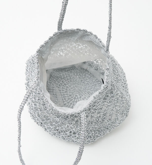 collex「【ANANS】SMALL マクラメ メタリック トートバッグ【予約】」|トートバッグ|