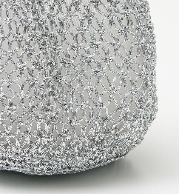 collex「【ANANS】SMALL マクラメ メタリック トートバッグ【予約】」|トートバッグ|