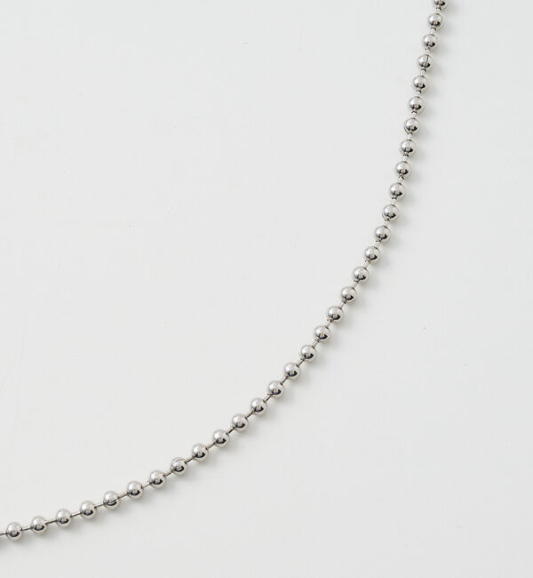 collex「【dignif】【金属アレルギー対応】 ボールチェーンネックレス3mm」|ネックレス|