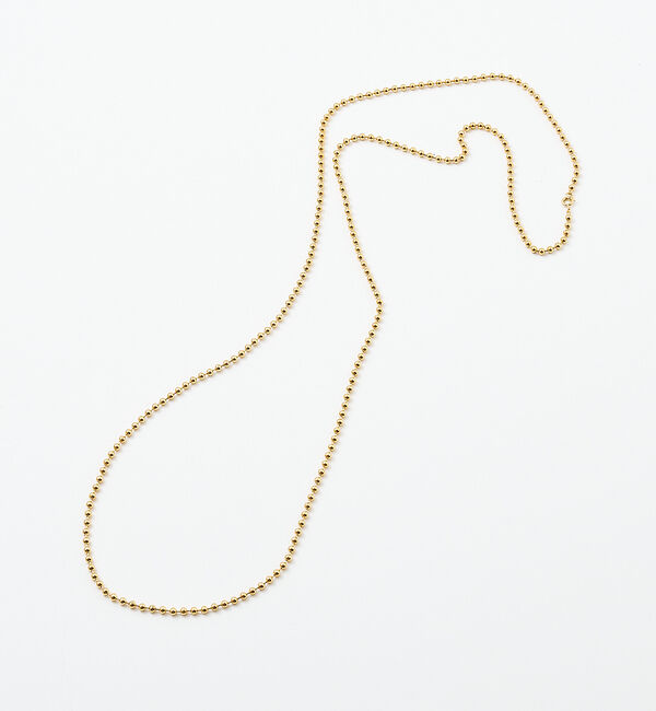 collex「【dignif】【金属アレルギー対応】 ボールチェーンネックレス3mm」|ネックレス|