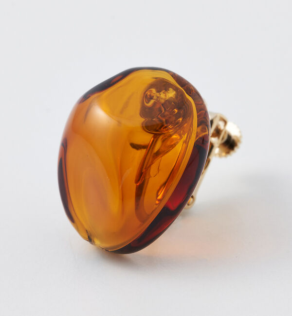 collex「【別注】【HARIO Lampwork Factory】イヤリングサンストーン」|ピアス|