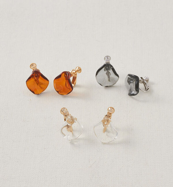 collex「【別注】【HARIO Lampwork Factory】イヤリング フリル」|ピアス|