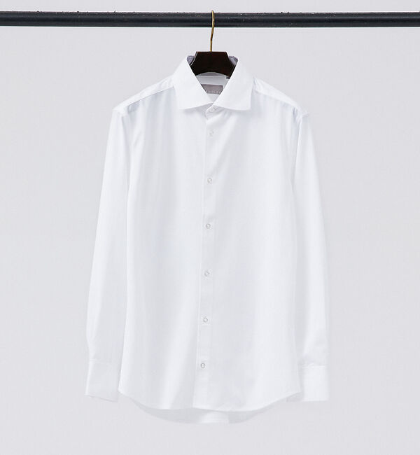 ABAHOUSE「【Comfeel】吸水速乾 長袖シャツ」|シャツ・ブラウス|