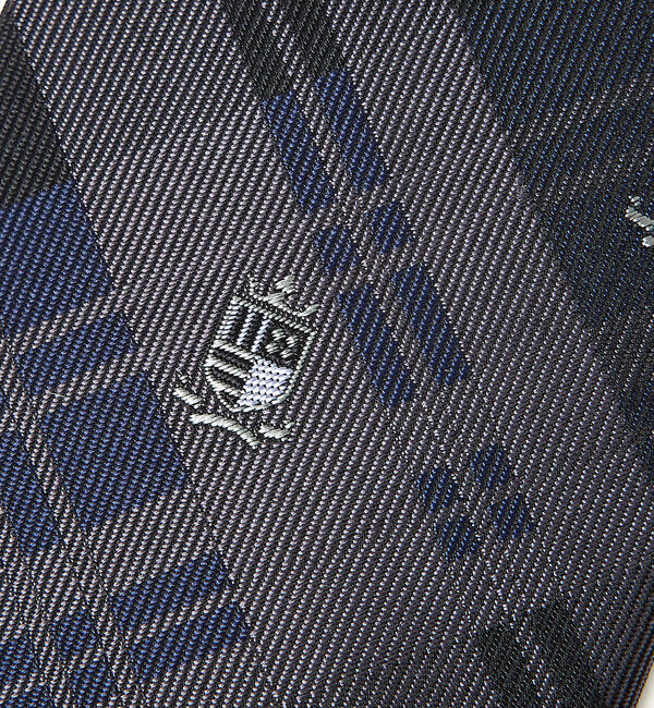 ABAHOUSE「【オリジナル柄】クレスト ダークチェック ネクタイ」|ネクタイ・蝶ネクタイ|