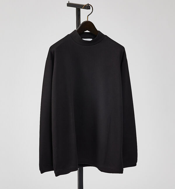 ABAHOUSE「【シルキータッチ】ライトダンボールモックネック ロンT」|Tシャツ・カットソー|