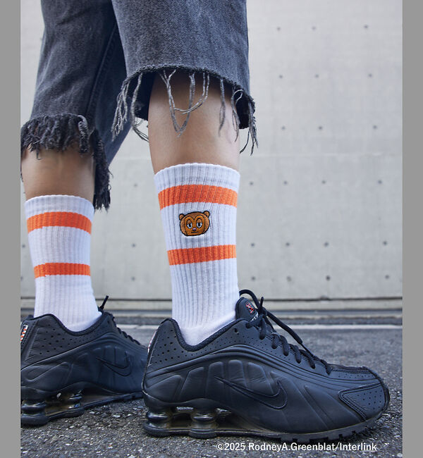 ABAHOUSE「【Parappa The Rapper&times;LAROUTE】パラッパ ラッパー /」|ソックス|