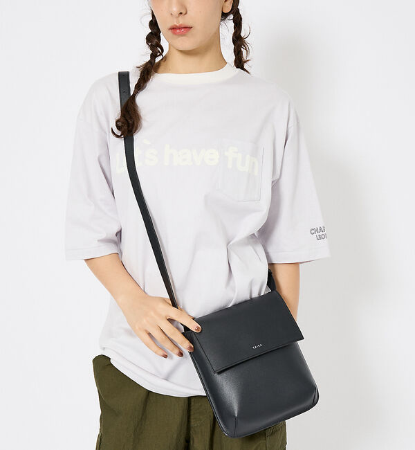 ABAHOUSE「【YArKA/ヤーカ】real leather Flap 2way bag So」|ショルダー・メッセンジャー|