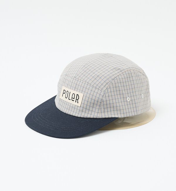 ABAHOUSE「【POLER / ポーラー】チェック 5パネル キャップ / ユニセックス」|その他|