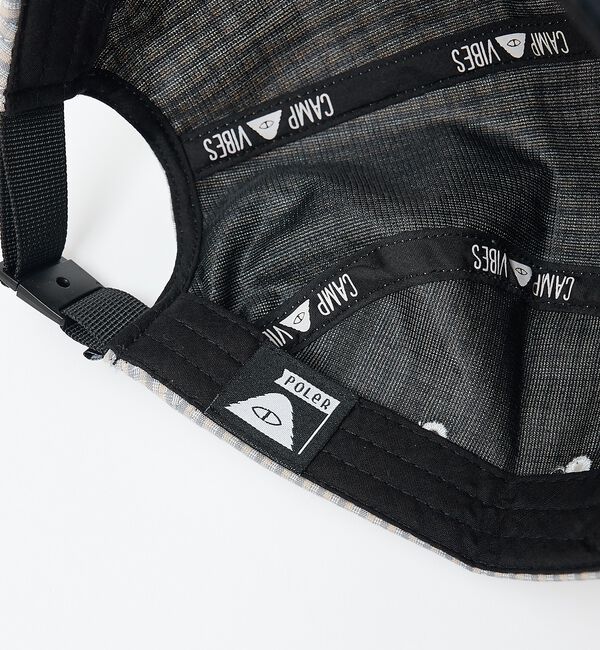 ABAHOUSE「【POLER / ポーラー】チェック 5パネル キャップ / ユニセックス」|その他|