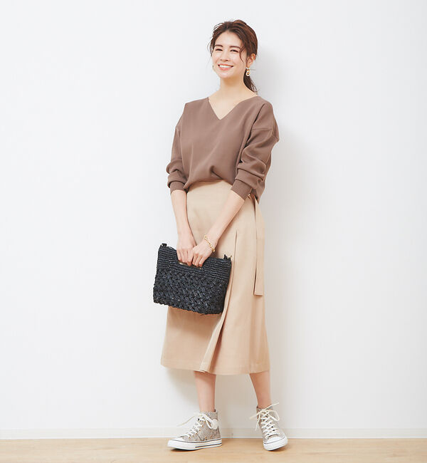 Rouge vif「レーヨンDカンスカート」|スカート|