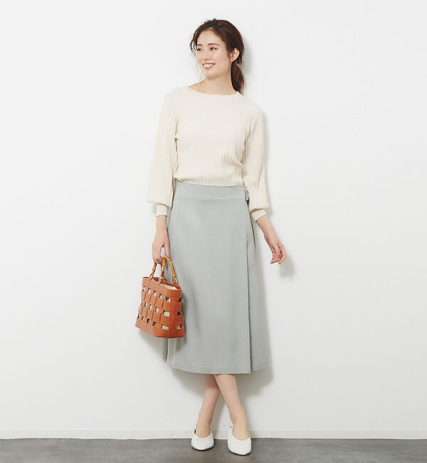 Rouge vif「レーヨンDカンスカート」|スカート|