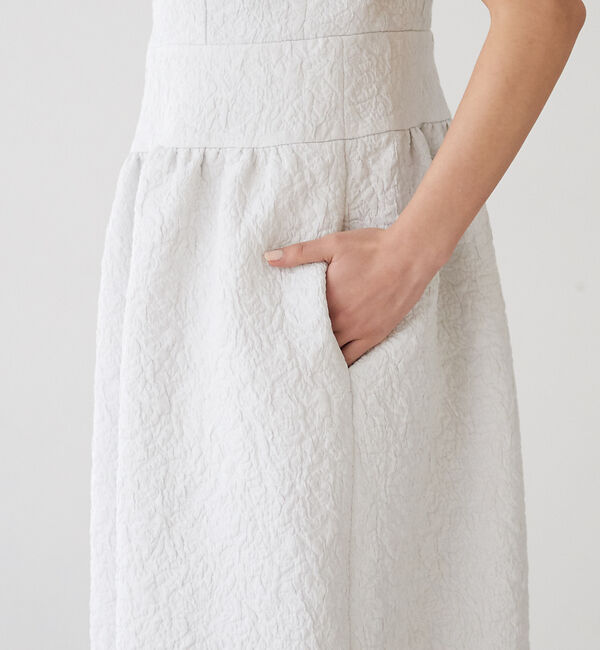 Rouge vif「【BELLE ROBE】ふくれジャガードワンピース」|ワンピース|